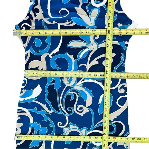 J. McLaughlin Catalina Cloth Sophia Sleeveless Zip/Back Dress Sz M - Picture 12 of 14